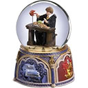 Ron Weasley with Howler Waterglobe