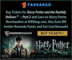 Advance Movie Tickets Harry Potter and the Deathly Hallows Part 2